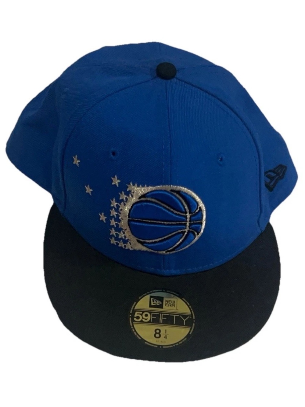 Orlando Magic NBA Throwback Adult Size 8 1/4 Fitted Hat RARE Hardwood Classics
